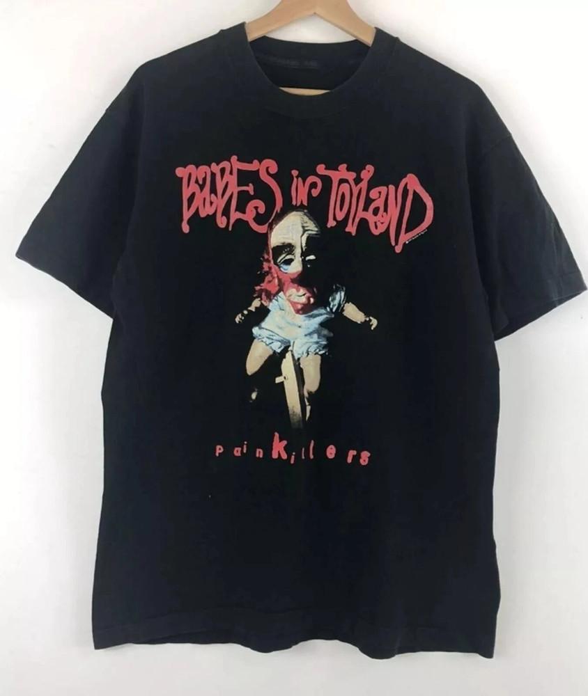 Babes in Toyland Band Tour 1993 Cotton Black All Size Unisex Shirt Unisex T-Shirt S