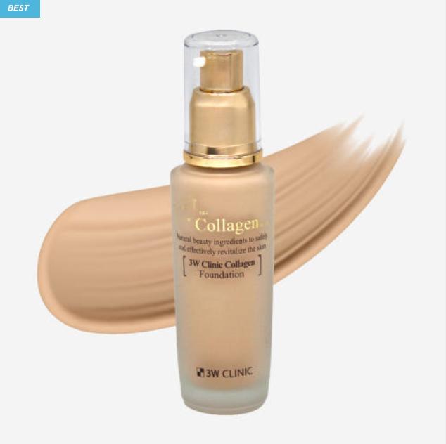 3W Clinic Collagen Foundation – 50ml (#21 / #23)