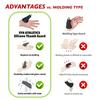 Adjustable Silicone Thumb Protector Ergonomic Thumb Cover For Baseball Softball Player Enhances Durability And Fit