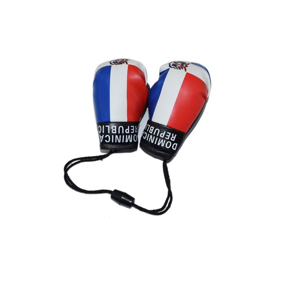 1 Pair Hanging Boxing Gloves Pendant Leather Mini Boxing Gloves  Girls Gifts