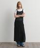 ARTID Crochet Linen Long Dress_Black