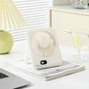 Summer New Ultra-thin Desktop Fan Long Life Charging Mini Fan Office Mute Wall Hanging Small Fan Gift