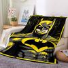 1pc Batman, Superhero Blanket Lightweight Flannel Throw For Sofa, Bed, Travel, Livingroom, Office, Couch, Chair, And Bed