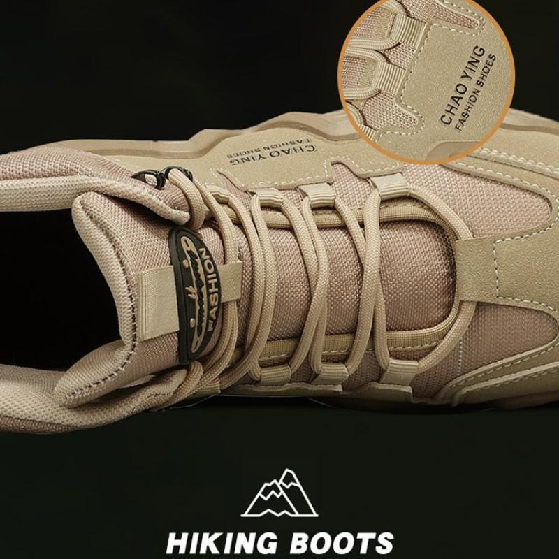 Men's Hiking Boots  Outdoor Platform Soles Wear-resistant Martin Boots