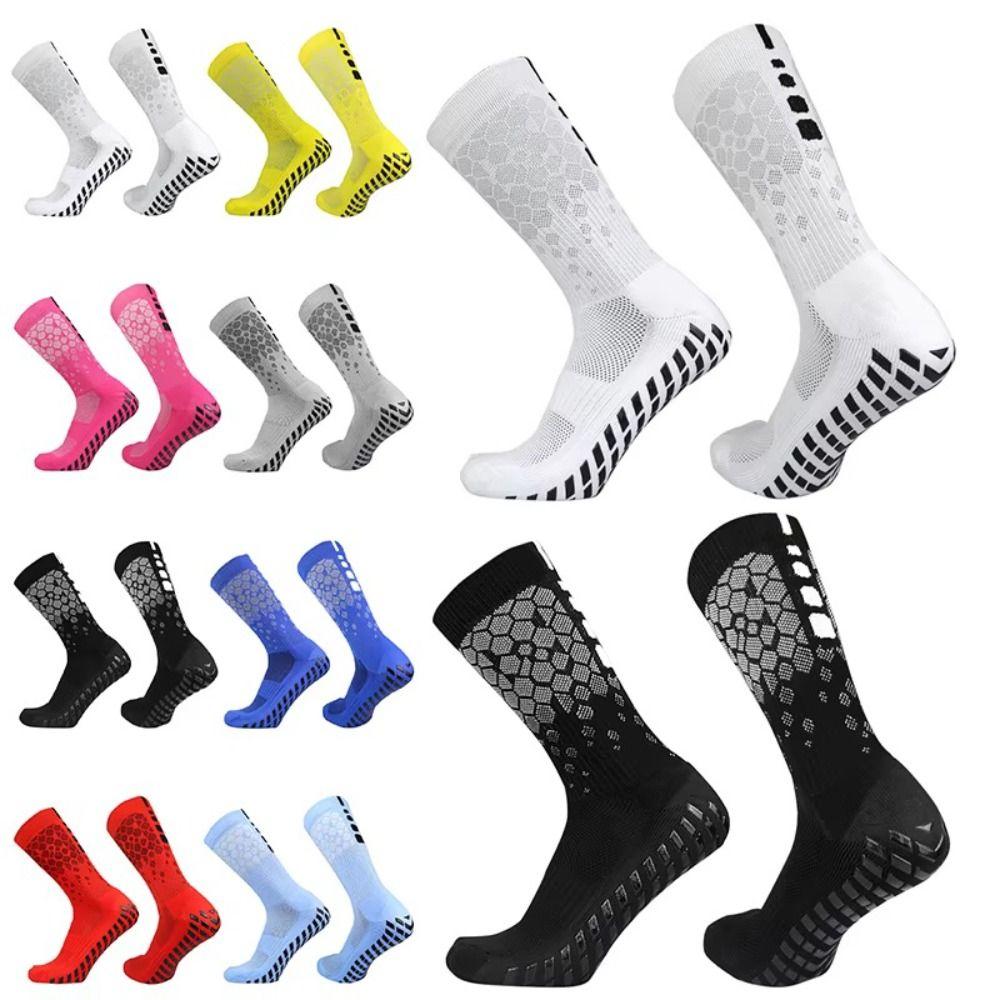Breathable Soccer Grip Socks Anti Slip Sports Training Socks Football Grip Socks Sports Training