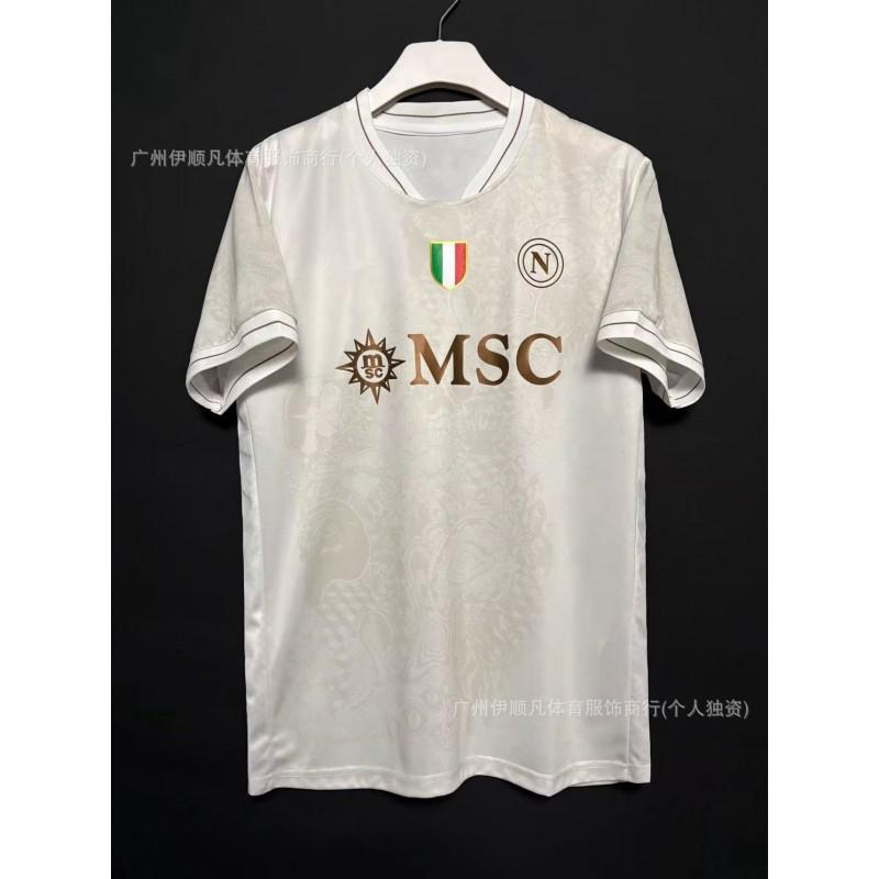 Napoli ''-27 Maglia da Calcio Home Away Manica Corta 10 Maradona Portiere Maglietta per Tifosi