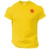 Blood Spartan T Shirt Pocket Gym Clothing Bodybuilding Training Workout Mma Top