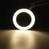 LED Magnifying Lamp Metal Swing Arm Magnifier Lamp - Stepless Dimming 3 Color Modes 5X Magnification Adjustable