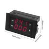 LED Digital Display AC 100.300V Voltmeter 0-100A   Meter(Red Red)