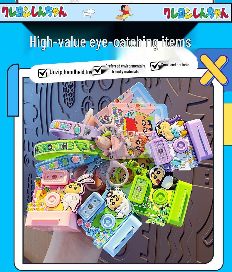 Crayon Shin-chan Kamera Spielzeug & Rucksack Schlüsselanhänger Anhänger