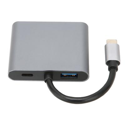 Typ C Adapter 5 Gbit/s Übertragung Anti-Interferenz Multiport Aluminiumlegierung 4K Typ C Umschalter