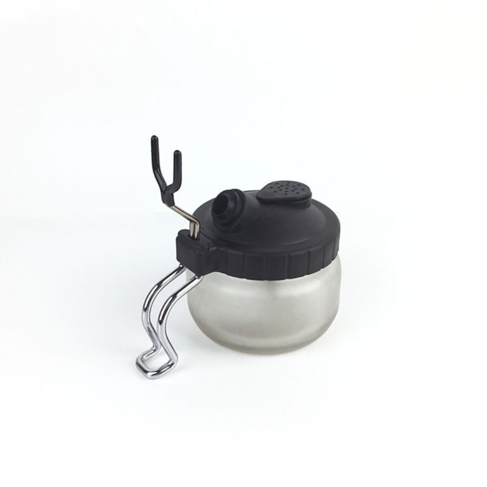 with Airbrush Hanger Spray Pen Cleaning Pot Glass Bottle Waste Liquid Collector Tool Maintenance