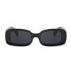 Fashion Women Sunglasses Men Square Vintage Big Frame Sun Glasses Stylish Mirror Black Retro Oculos