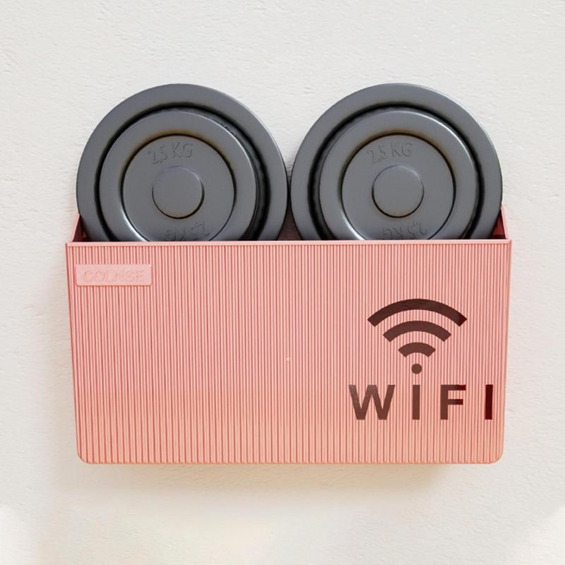 Wifis Router Storage Box Wall-mounted Wifis Boxes for Home Decorative Router Hider Rack Cable Organizer Box for Living Room
