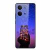 Xiaomi Redmi 15C 4G Kılıfı İçin Cam Arka Kapak 15 C Kılıf Sert Temperli Cam Kılıf Redmi 15C Telefon Kılıfı İçin Redmi15C Yumuşak Tampon