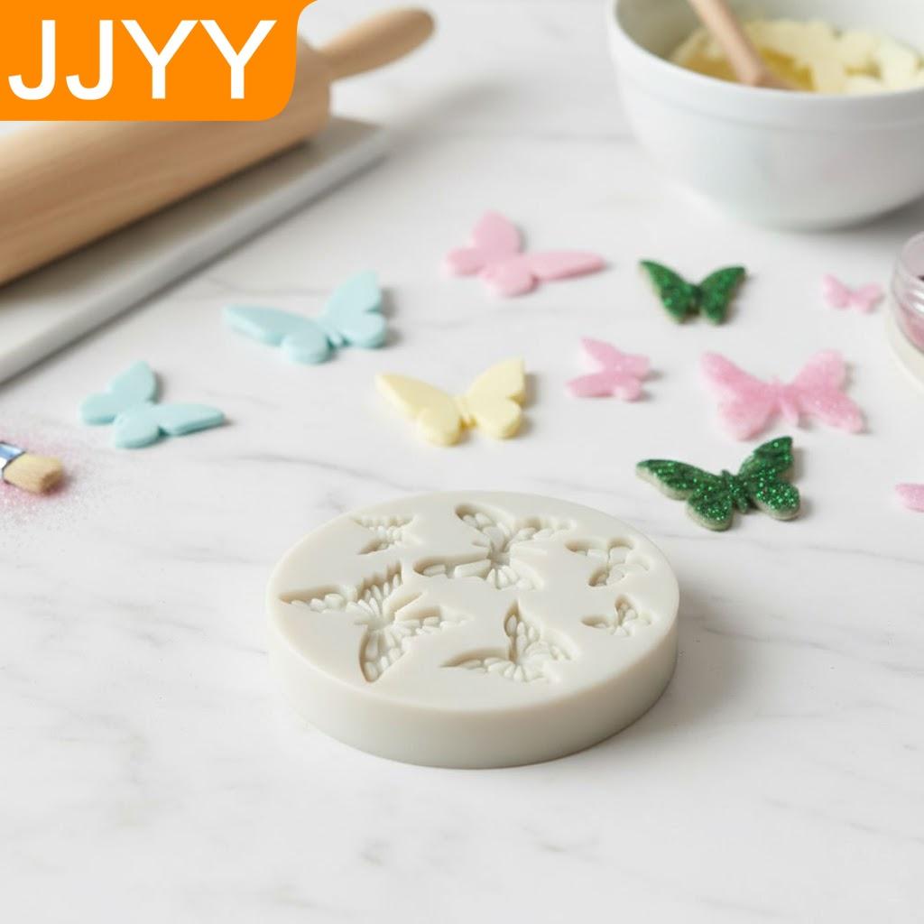 DIY Vlinder Siliconen Mal voor Fondant Taart Epoxy Hars Bakgereedschap Decoratieve Benodigdheden Keukenaccessoires
