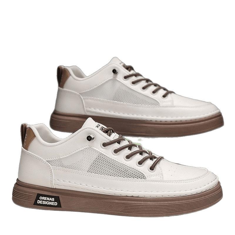 2025 spring and summer men's new trend versatile simple daily leisure comfortable round head fashion men's board shoes