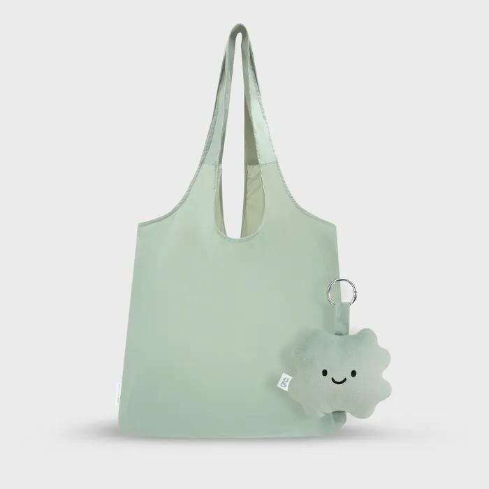 Reusable Plush Bag (Keyring Eco Bag) - Clover