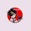 Spiel P-Persona 5 Runde Anstecker Ann Takamaki Ren Amamiya Knopfleisten Tasche Kleidung Dekorationen Brosche Sammlerstücke Schmuck Geschenke