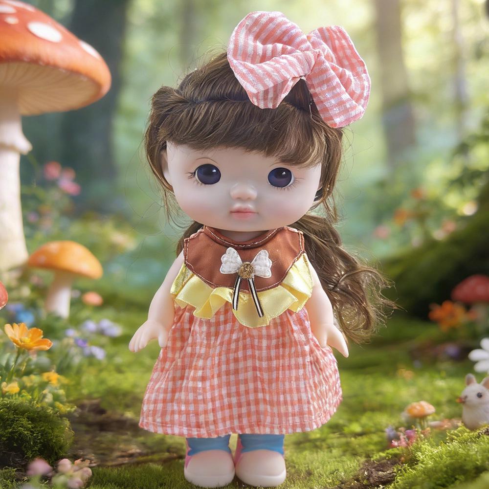 

Cute 22cm Princess Doll Dress-Up Set - Perfect Gift for Children Doll + shoes (no clothes)