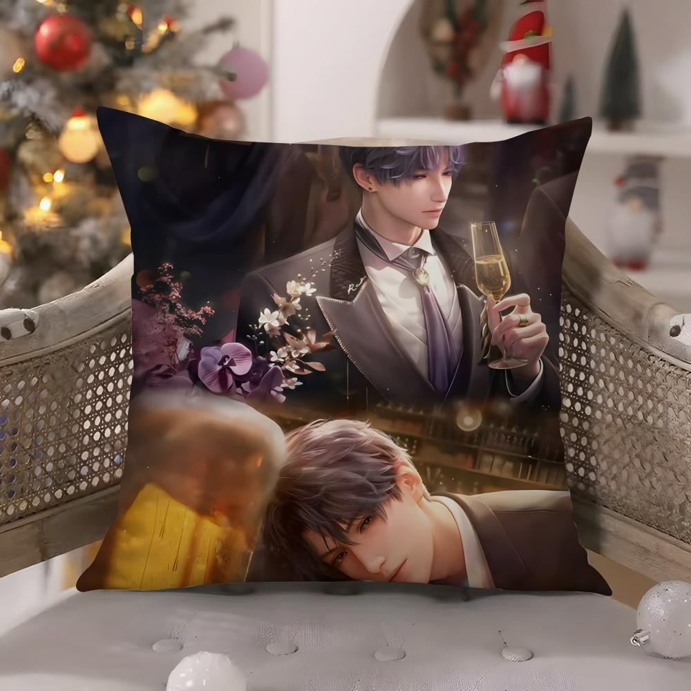 Game Rafael Love Deepspace-Cool Pillow Case Comfort Sofa Bed Silky Elegant Invisible Zipper Decorative Cushion Cover