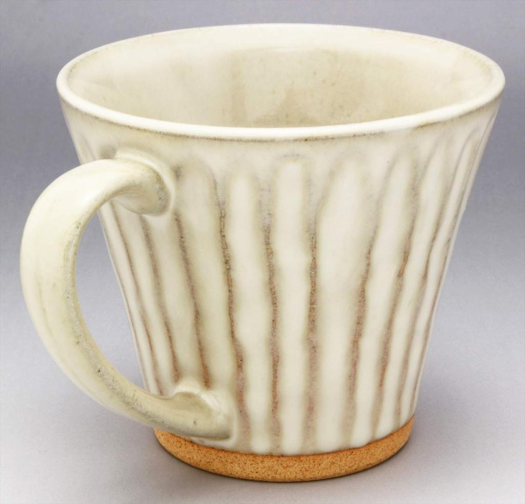 Mino Ware Sogi Mug White Glaze Made In Japan 132-8005