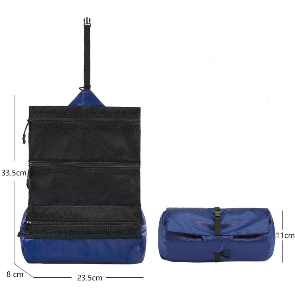 Foldable Portable Toiletry Bag Cosmetic Bag For Men Travel Camping Storage Business Trip Washing Bag Foldable Toiletries Suit