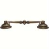 4 Pcs 3.5-Inch Hole Center Zinc Alloy Vintage Drawer Pulls - Double Hole Design with Two Sizes of Screws, Ideal for Kitchen & Furniture