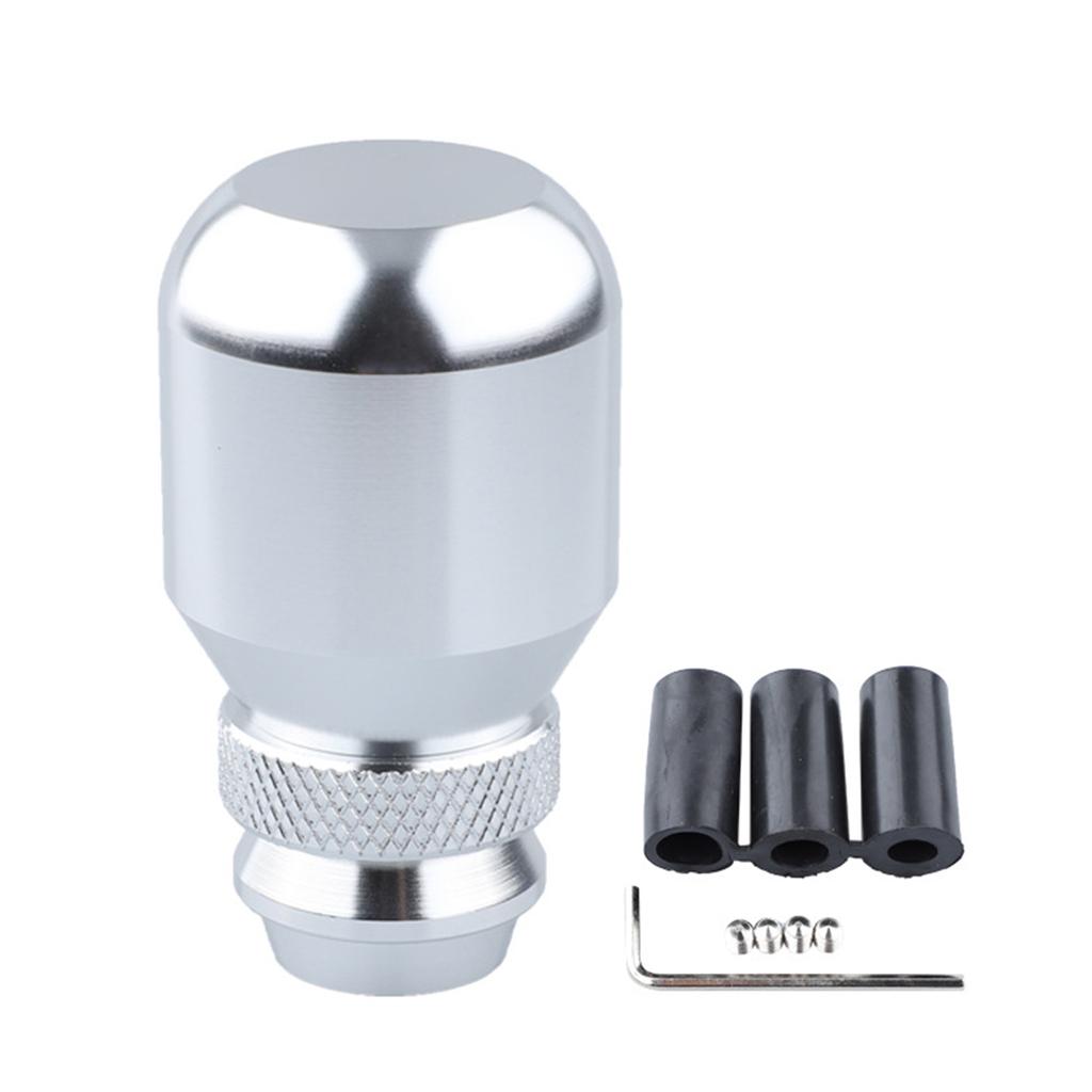 Aluminum Retractable Adjustable Length Shift Knobs, Universal Shift Knob Automatic Manual Vehicles Lever Shift Knobs