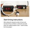 Digital Display Timer Switch Cable Efficient Automatic Shutdown Timer  Fish Tank