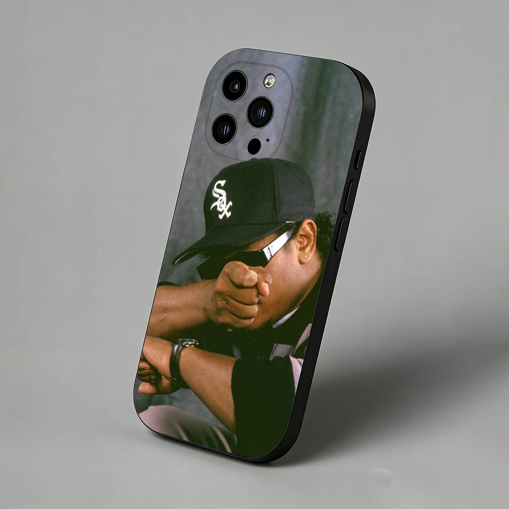 Rapper E-Eazy E Slim Back Phone Case for iPhone 17 Air 16 Pro Max 16e 15 Plus 14 13 Mini 12 11 Protective Cover