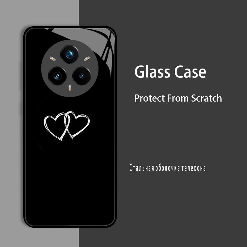 For Realme 14 Pro Plus Case Cover Tempered Glass Case Hard Coque Bumper For Realme 14X 13 Plus 12 Pro Plus GT7 Pro Protect Case