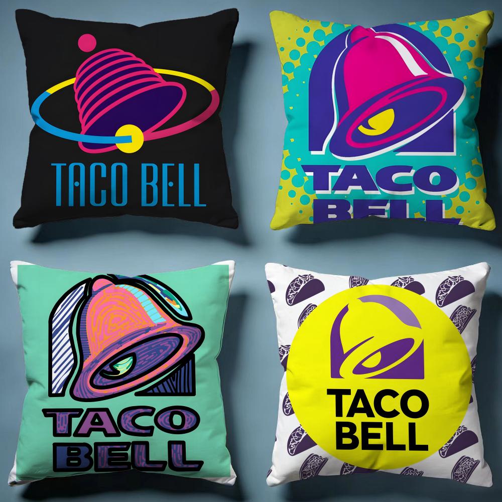 Trendy TTaco Bellew Cushion Cover Soft Decorative Pillow Case Suitable for Bedroom Sofa Car Travel Use