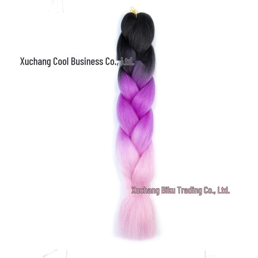 Three, Four, Five-Color Gradient High-Temp Fiber Jumbo Braid Material