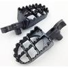 Gunmetal Black Motocross MX Dirt Bike Racing Foot Pegs for 2000 2001 CR250R CR125R
