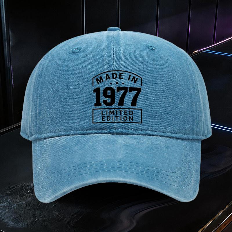 Pc Limited Edition Printed Adjustable Denim Baseball Cap Lightweight Printed Womens Hat Born Unisexs Trendy Cap Id