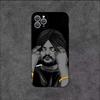 Sidhu Moose Wala Funda Phone Case For iPhone 16,15,14,13,12,11,Plus,Pro Max,XS,X,XR,SE,Mini,8,7 Soft Silicone Black Cover