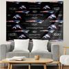 Patriots Team Spirit Tapestry Hanging for Bedroom,Livingroom, Playroom,Decor Art Room Wall Tapestry Holiday and Birthday Gifts