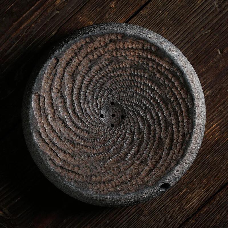 

Pot Bearing Impounding Reservoir Kettle Bearing Hu Dian Dry-Bulb Disk Tea Saucer Kung Fu Tea Accessories Teapot Tray Tea Tray