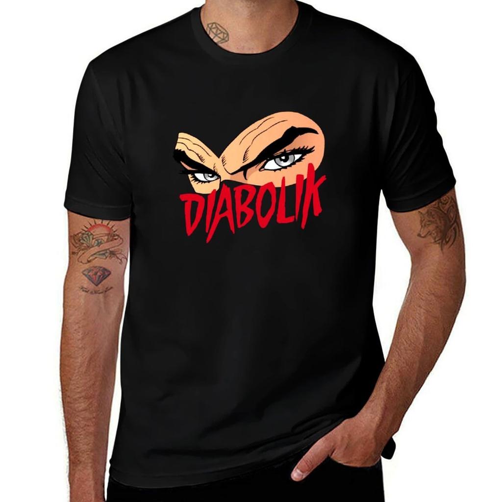 Diabolik Logo Tshirt Comfortable Daily Wear Tee