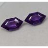 Purple Tanzanite Loose Gemstone 16 Ct Fancy Shape Pair for Jewelry Making and Gem Collections