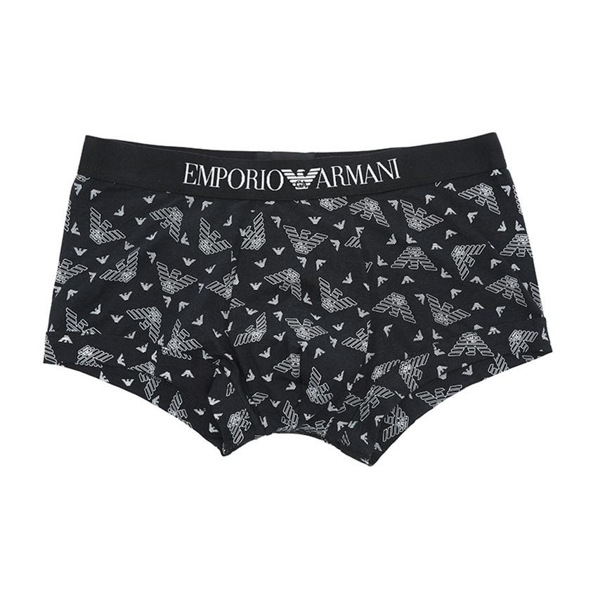 Emporio Armani Боксеры с полным принтом Мужское нижнее белье Черный 111389-1A5060-6121 XL