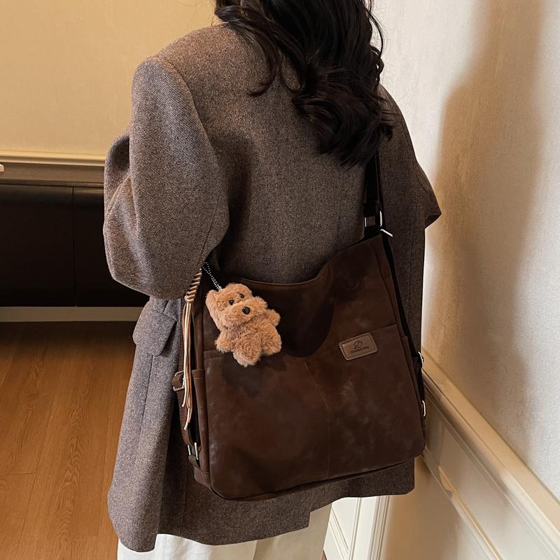 Dual-Use Backpack Women's Lightweight Tote Bag Commuter Crossbody Bag