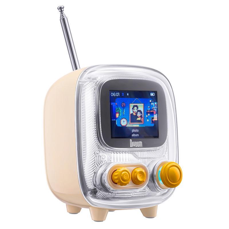 

Dot Sound Retro Bluetooth Speaker & Photo Album Combo білий