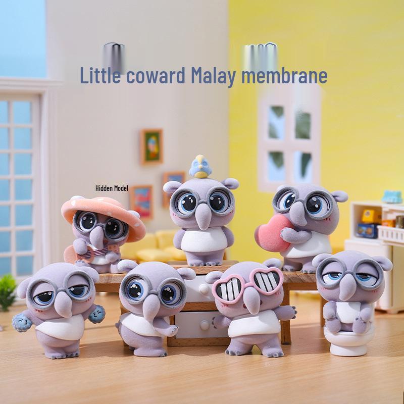 Creative Cute Cartoon Cat Emotion Blind Box Resin Desk Figurine Gift