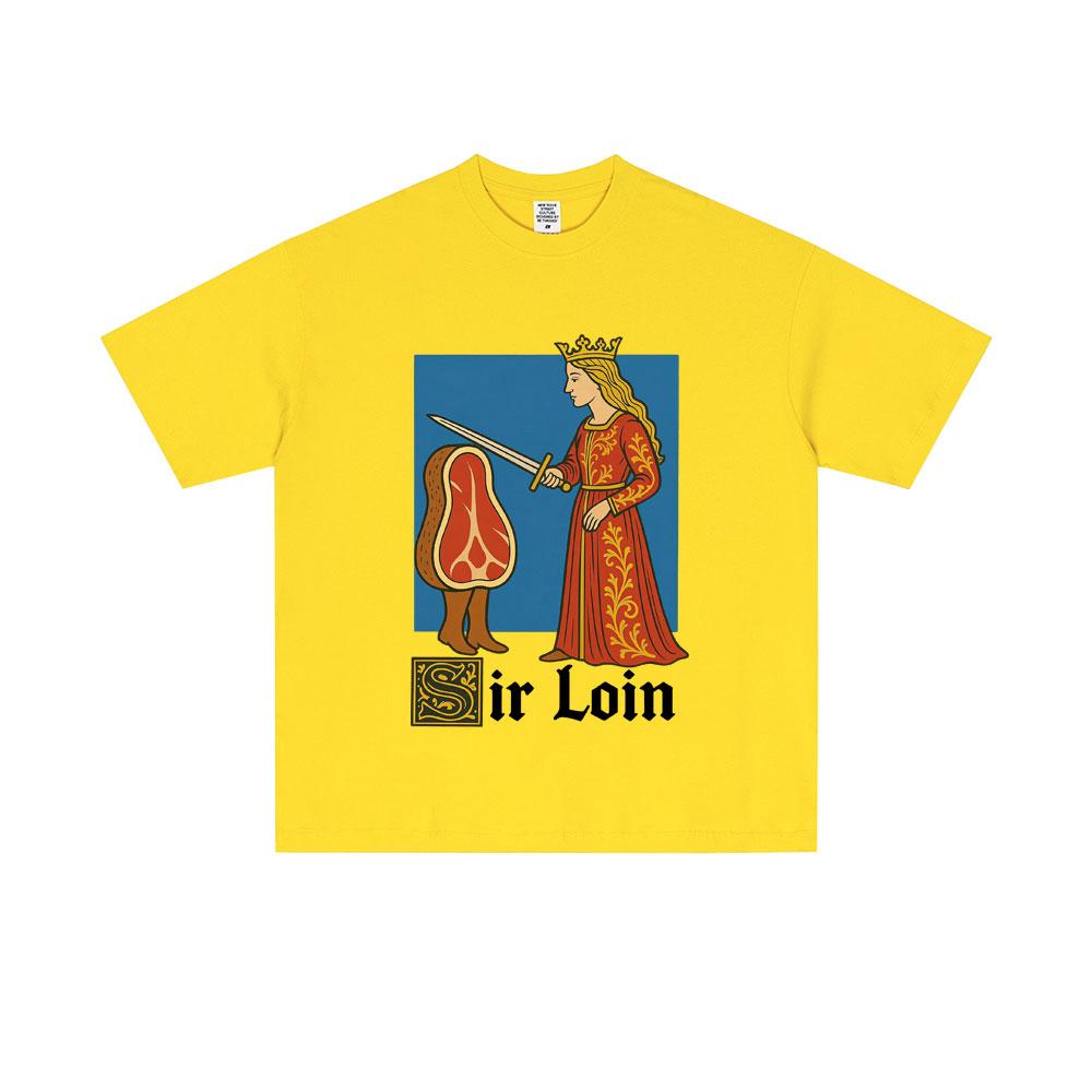 Sir Racha Chili Sauce Funny Meme T-shirt Male Fashion Vintage T Shirts Men Women Casual Oversized Crewneck Short Sleeve Tshirt