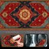 1Pcs Exquisite Print Car Trunk Mat with Anti Slip Cargo Liner Waterproof Rear Storage Protector Floor Mat for SUV Sedan Vehicle