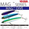 YO-ZURI Saltwater Lure Mag Dive Floating 200mm Color Black Purple Center of Gravity Shift