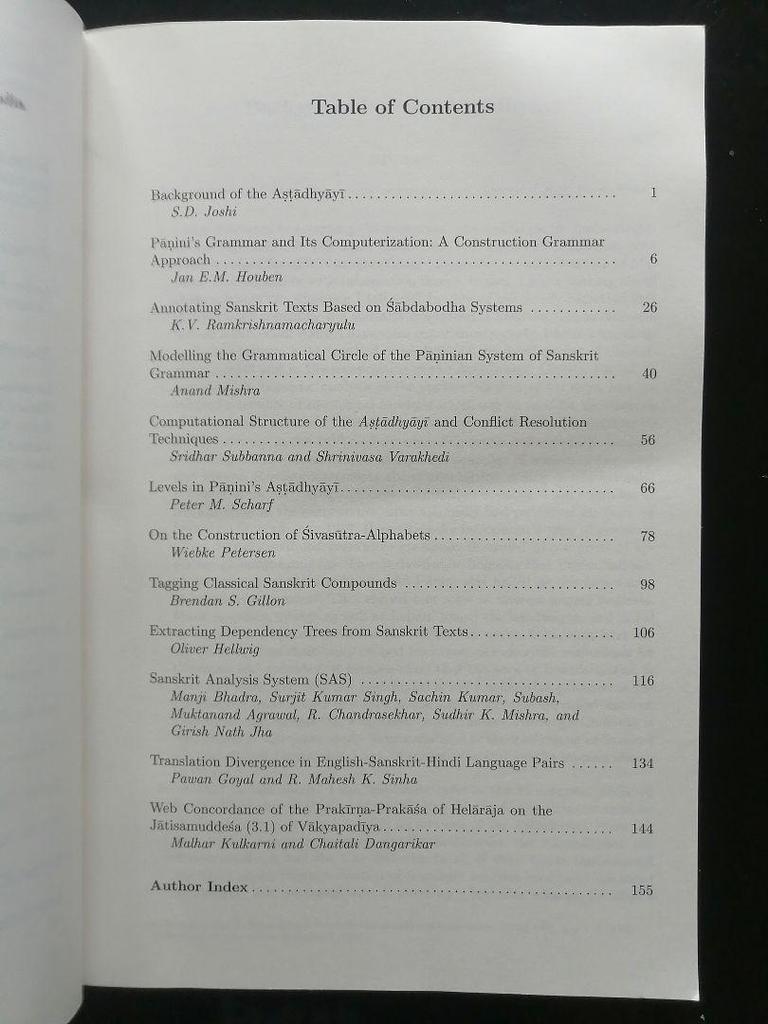[USED] Sanskrit Computational Linguistics:…