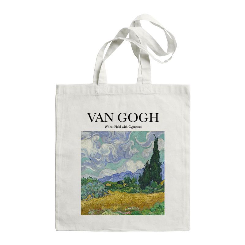 Van Gogh Canvas Tote: Large Capacity Summer 2023 Shoulder Bag for Women